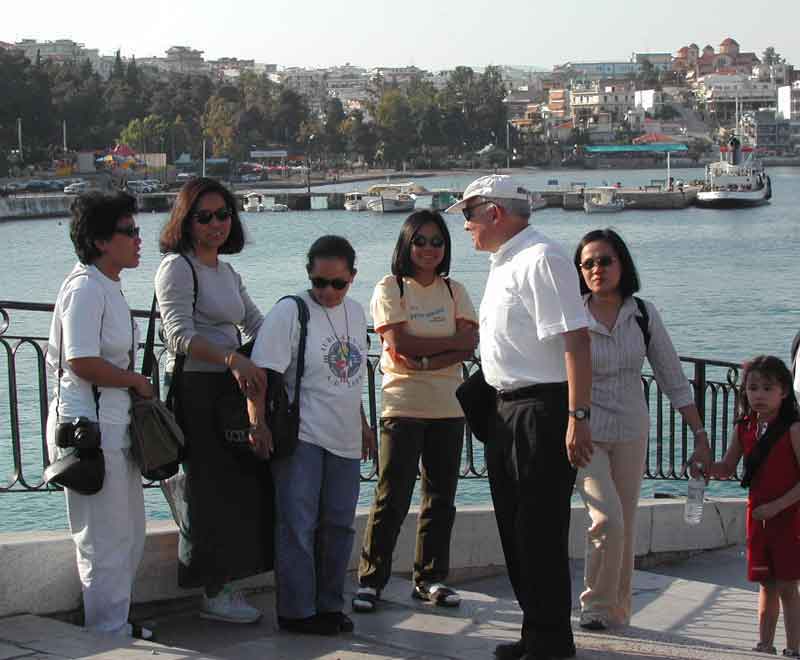 Gruppenbild in Chalkida