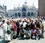 Gruppenbild auf dem Markusplatz