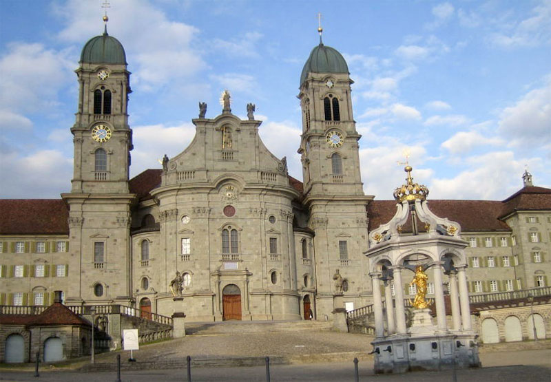 Klosterkirche Einsiedeln (Foto: Johannes Kubon)