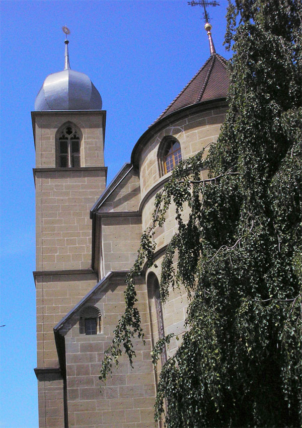 St. Michaelskirche Fribourg (Foto: Rolf-Werner Hasse)