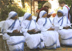 Mutter Teresa Schwestern unter den Ehrengästen